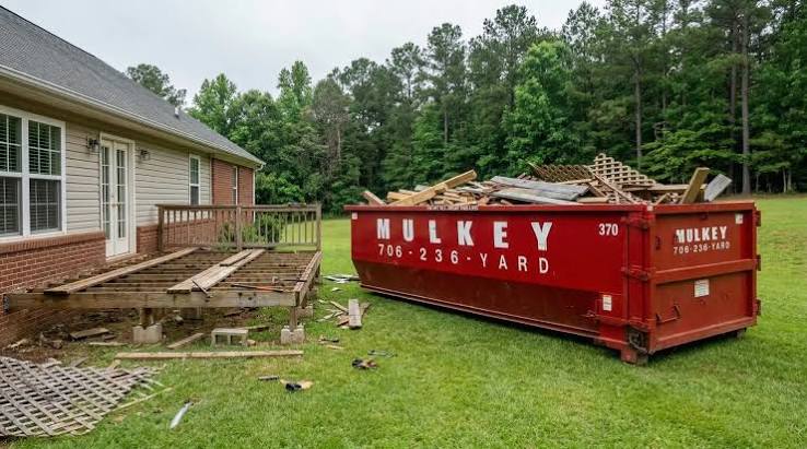 Deck removal dumpster size: Pick the Right Dumpster in Rome GA