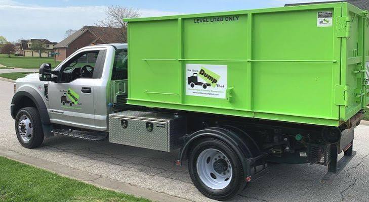 How to load a dumpster efficiently: the level-load method