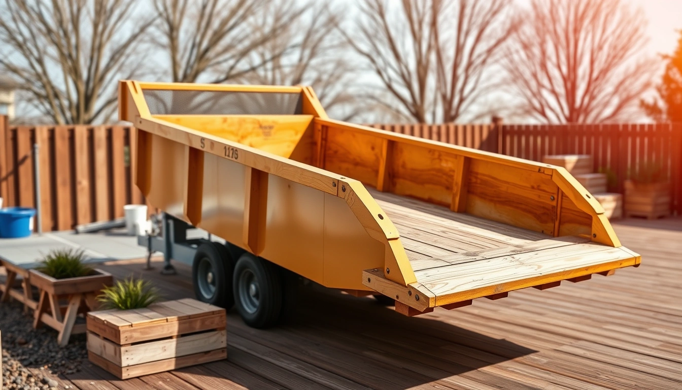 deck removal dumpster size