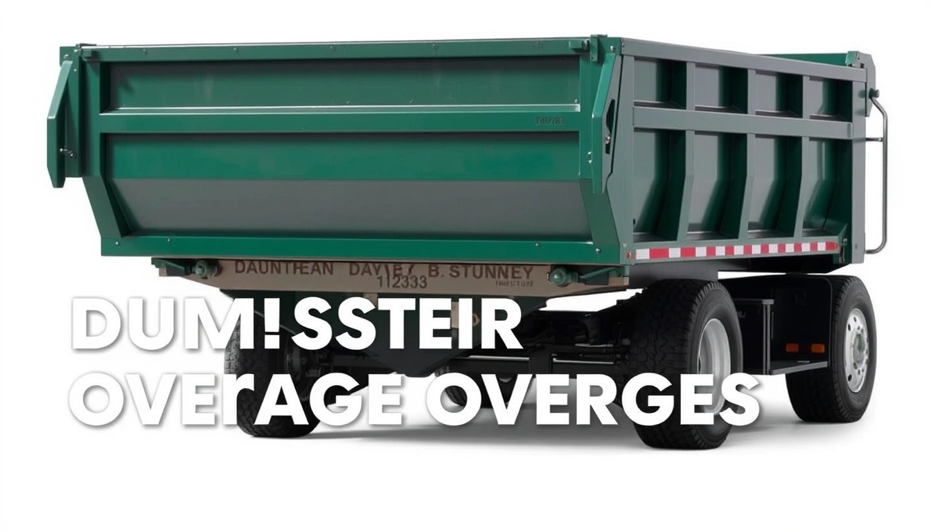 dumpster overage charges explained