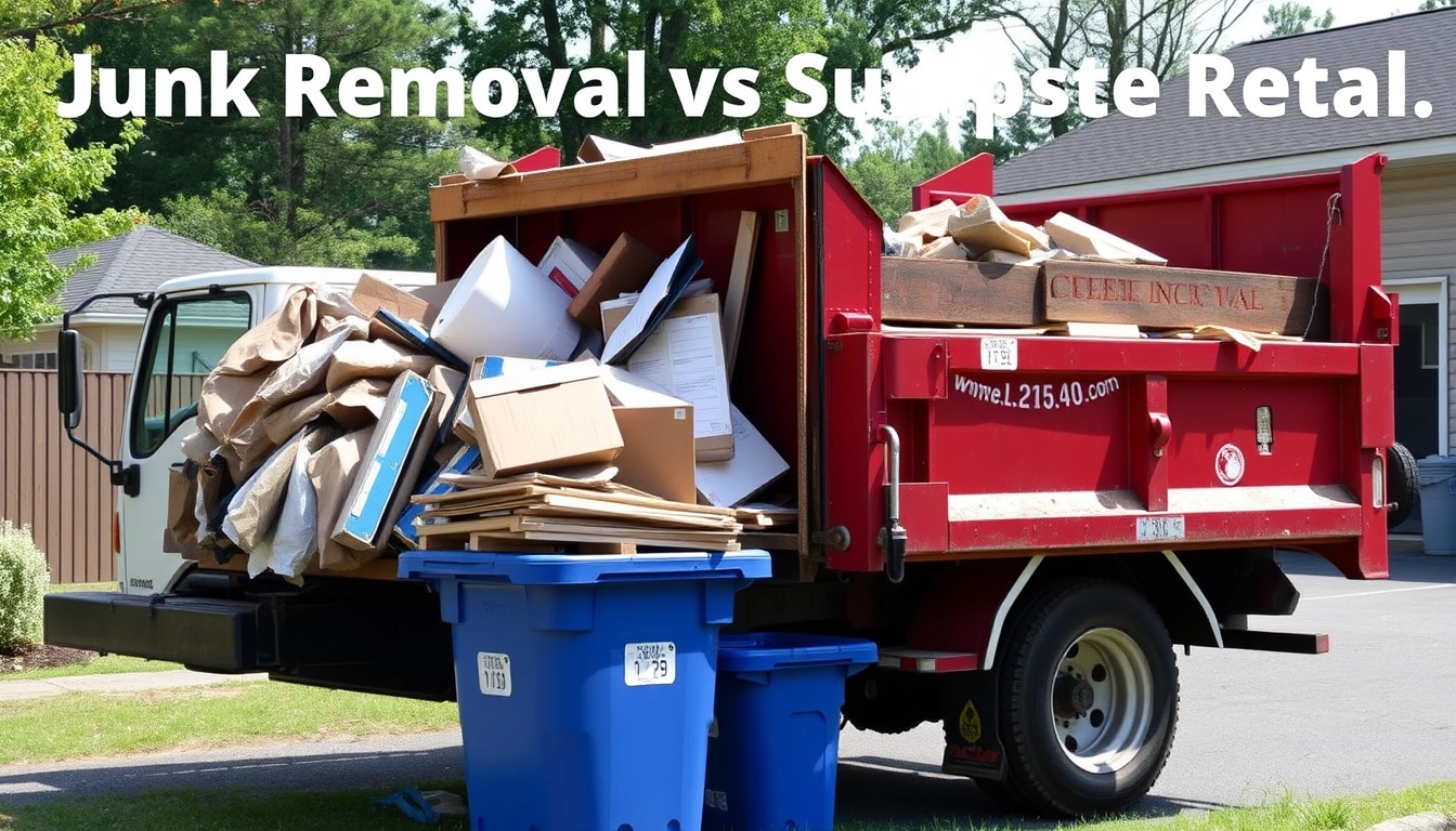 Junk removal vs dumpster rental Rome GA: Which Is Cheaper?
