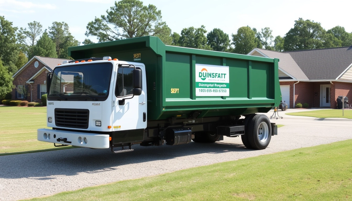 Property manager dumpster rental Rome GA for fast turnovers